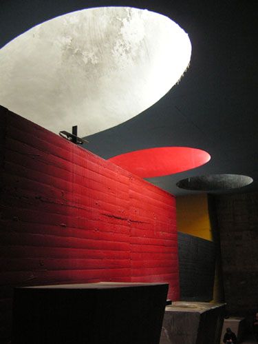 Interior Chapels of the Monastery of La Tourette by Le Corbusier, Belfort, France