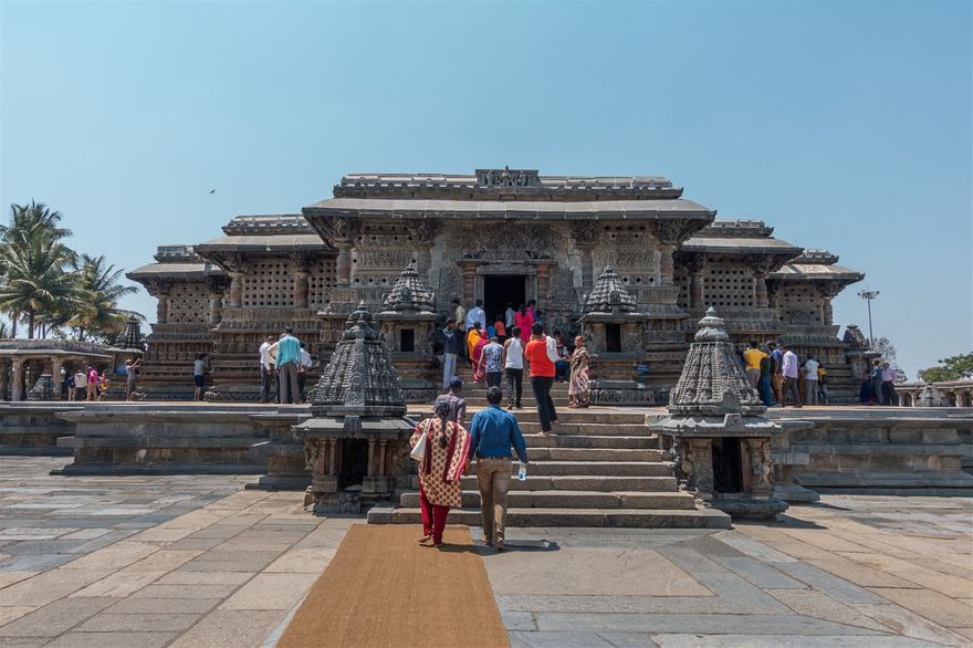 Chennakaswara Temple at Belur in India, 1117 A.D.