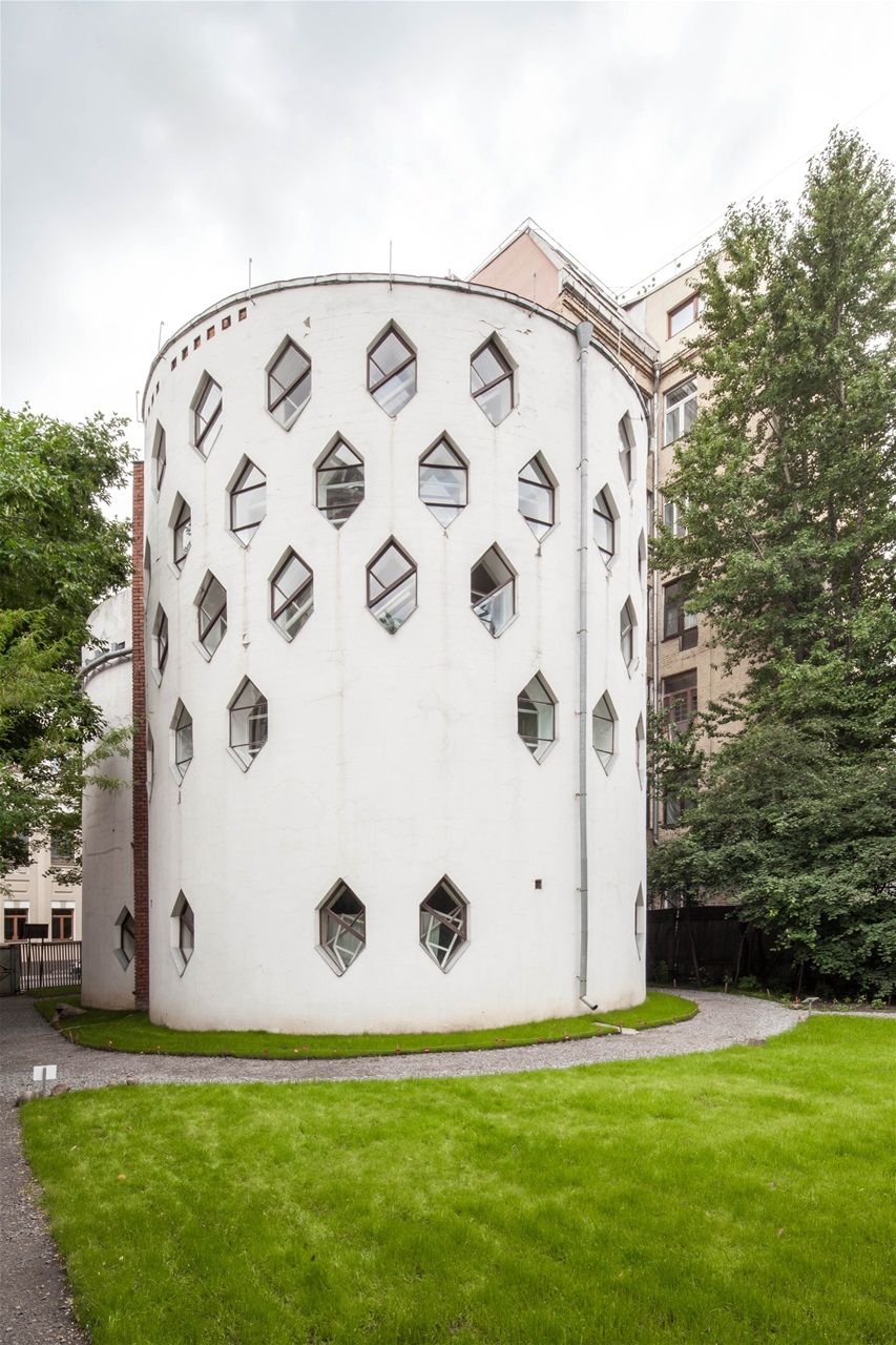Melnikov House in Moscow by Konstantin Melnikov