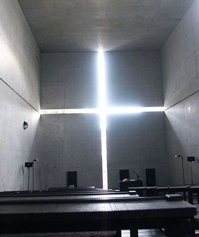Church of Light by Tadao Ando at Ibaraki 1989