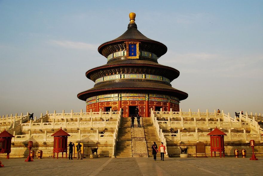 Temple of Heaven at Beijing built 1406-1420