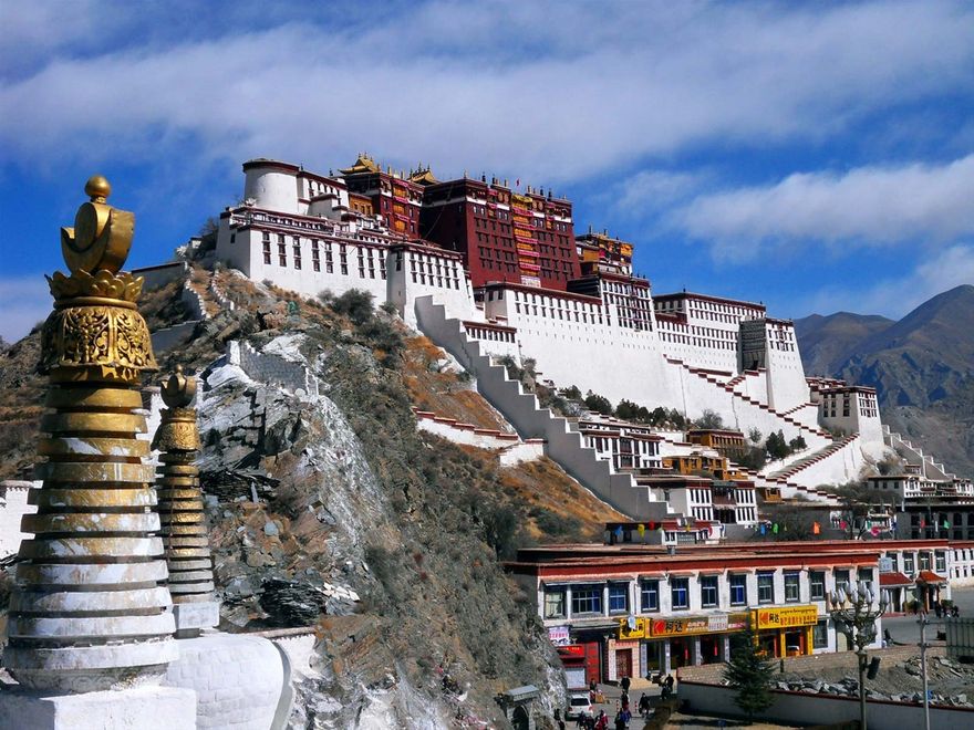 Potala Palace at Lhasa