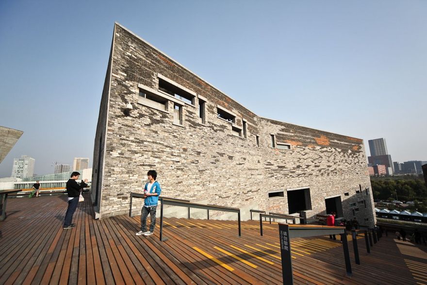 Ningbo Historical Museum, Zhejiang by Wang Shu finished 2007