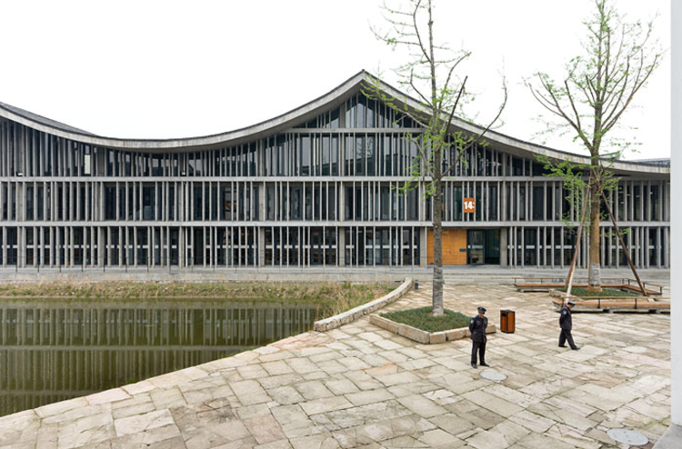 New Academy of Art in Hangzhou by Wang Shu 2004-2007