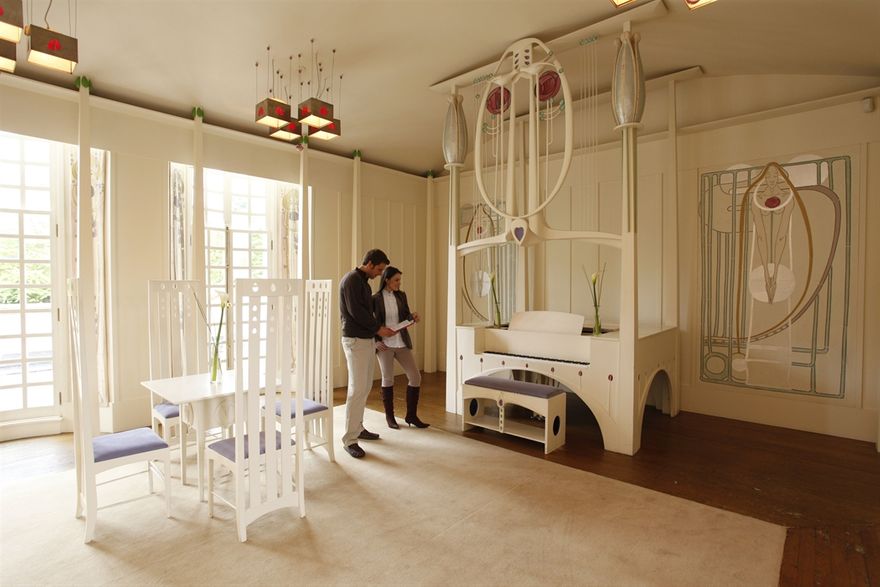 House for an Art Lover in Glasgow by Charles Rennie MacKintosh designed 1901