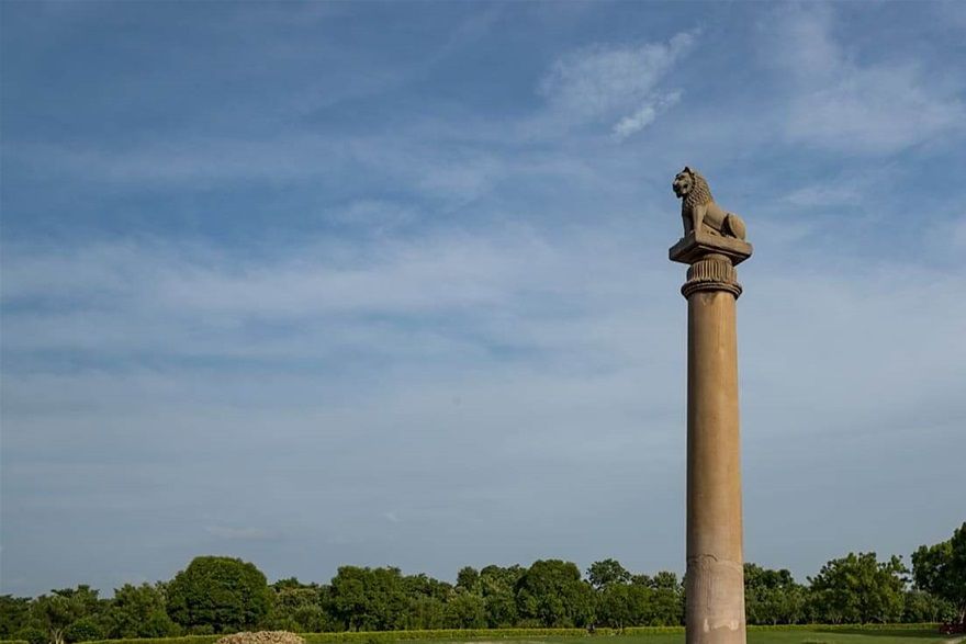 The Vaishali Pillar of Ashoka 268- 232 BC