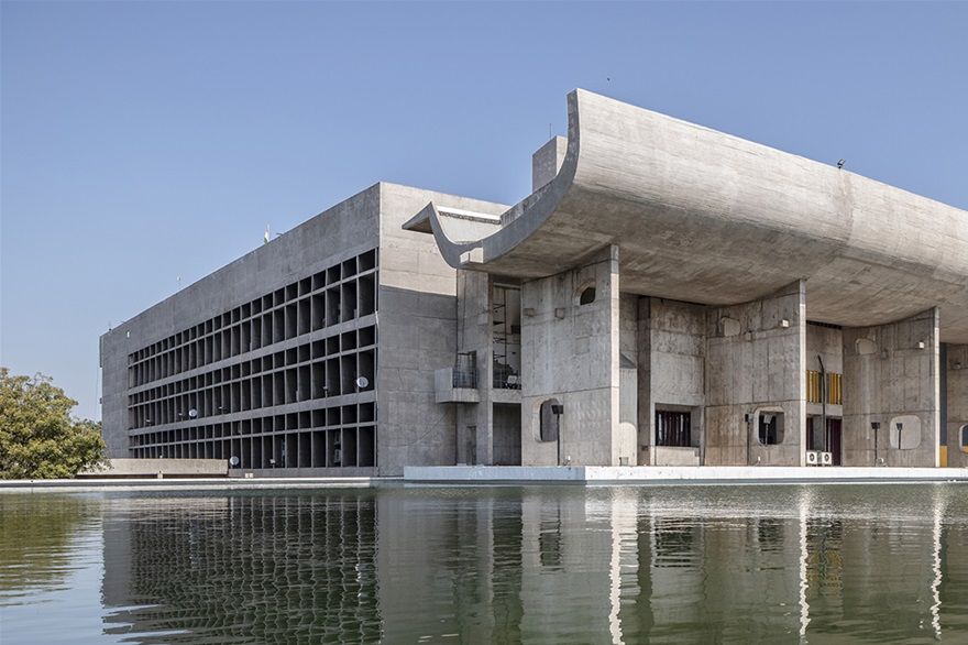 The Assembly Building at Chandigargh by Le Corbusier 1963