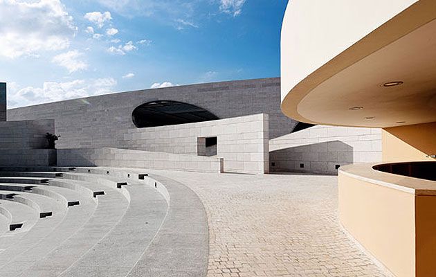 Champalimaud Centre for the 'Unknown by Charles Correa 2010, Avenida de Brasília 1400-038 Lisbon Portugal.