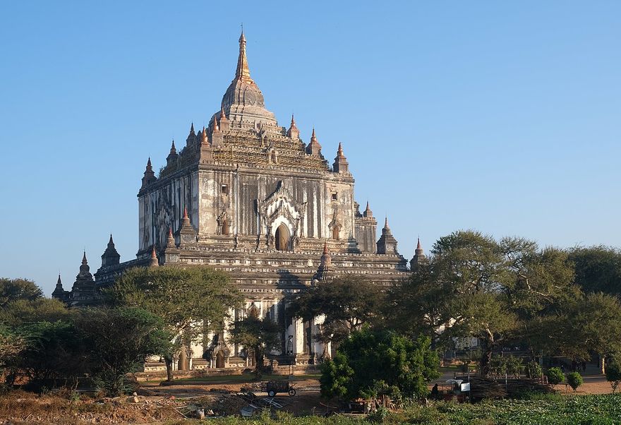 Thatbinnyu Temple at Pagan, built 1150–1151 A.D.