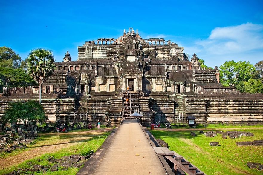 The Baphuon Temple at Angkor built in mid 11th. century