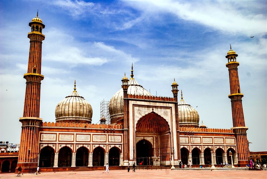 Jama Masjid at Delhi,  1650-1658 A.D.