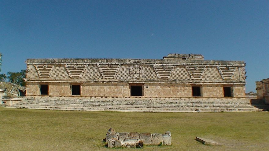 The Nunnery at Uxmal, built from 900-1000 A.D.