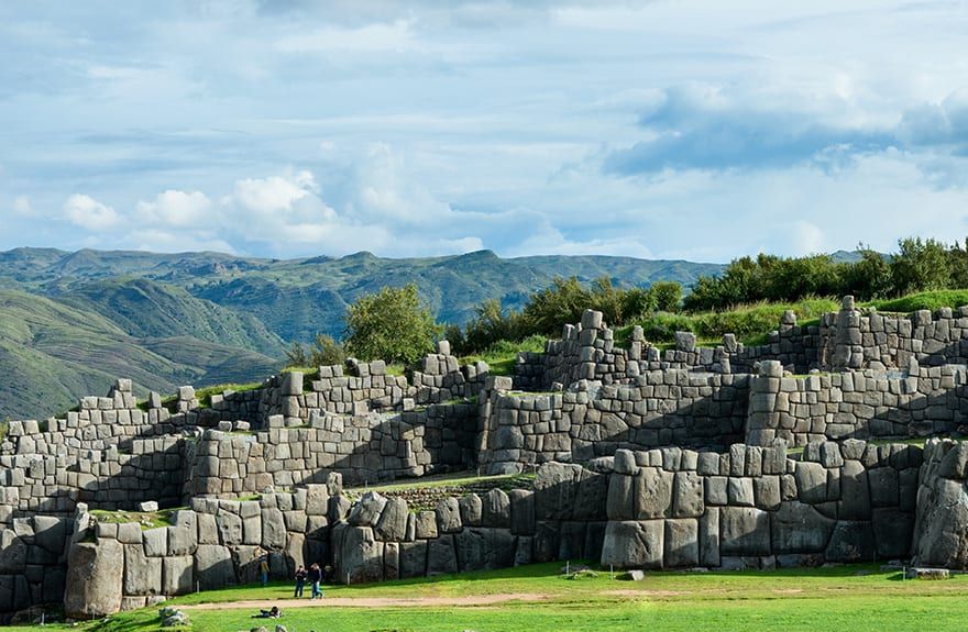 Sacsayhuaman fortress outside Cuzcobuilt from 1438 to 1471 AD.