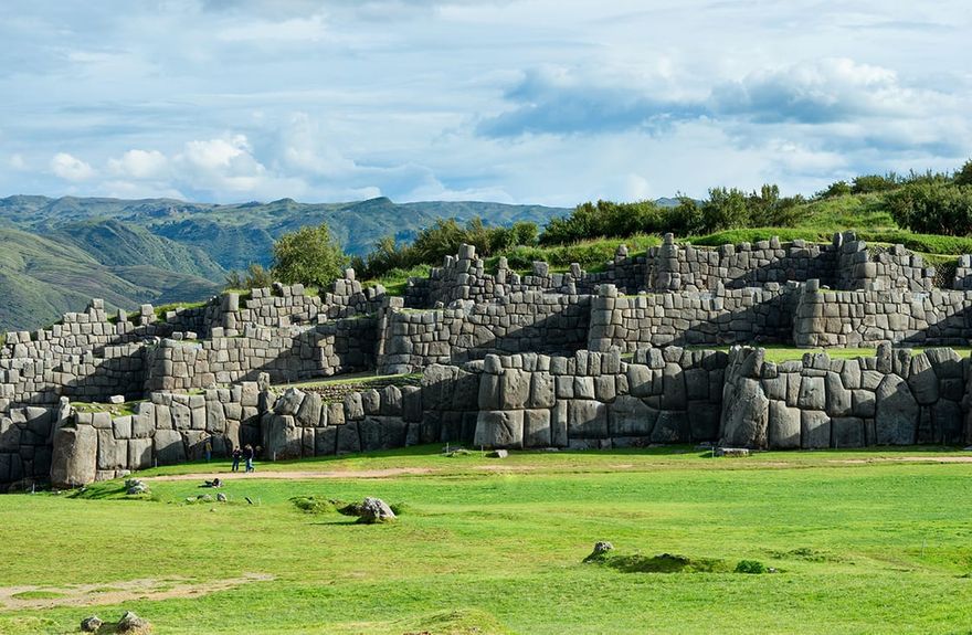 Sacsayhuaman fortress outside Cuzcobuilt from 1438 to 1471 AD.