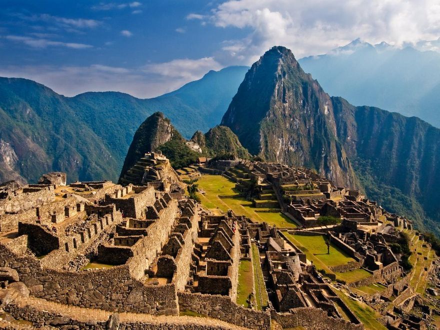 View of Machu Picchu, Peru