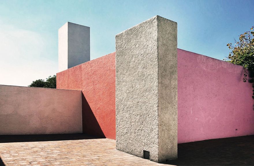 Luis Barragan House in Miguel Hidalgo district, Mexico City 1948