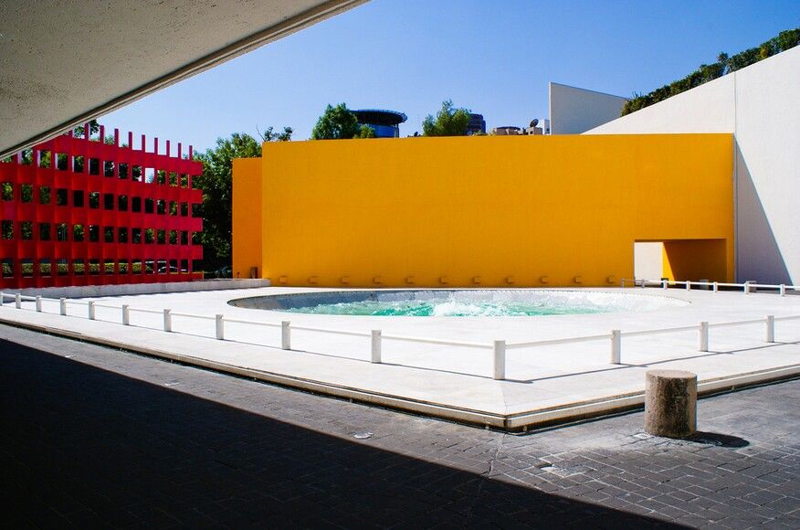 Camino Real Hotel in Mexico City by Ricardo Legorreta 1968