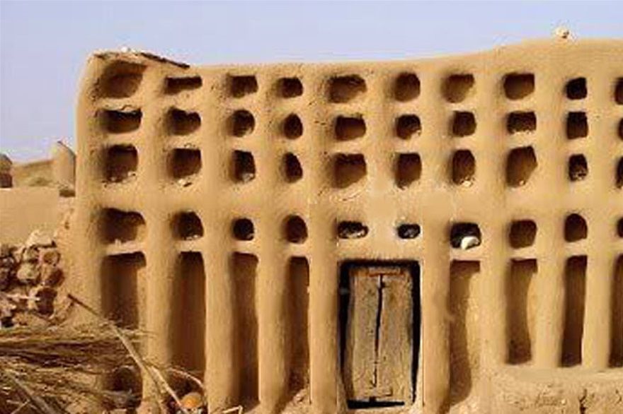 House in Dogon Village near Bandiagara, Mali