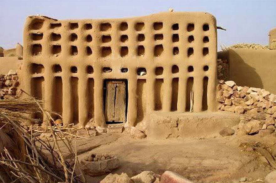 House in Dogon Village near Bandiagara, Mali