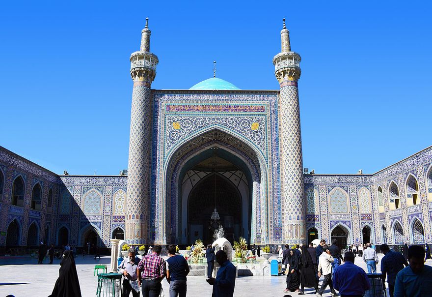 Gawhar Shad Mosque in Mashhad, Iran built 1418 A.D.