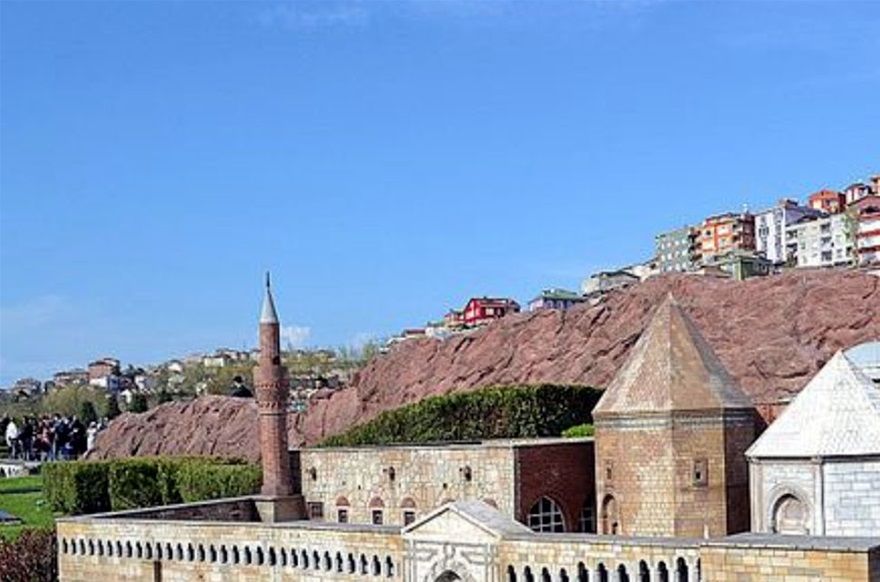 Alaeddin Mosque of Konya. built over multiple periods between 1156 A.D. and 1235 A.D.
