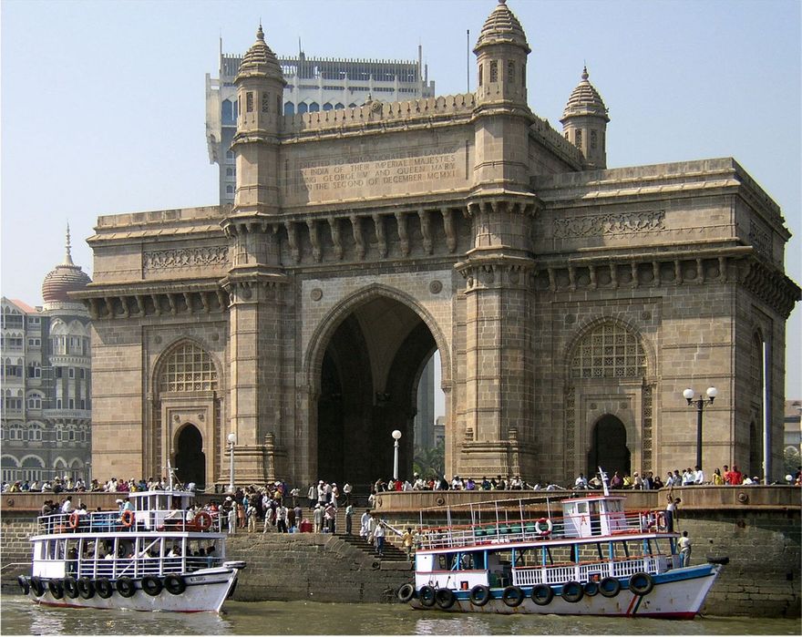 Gateway of India at Mumbai (Bombay) built 1924