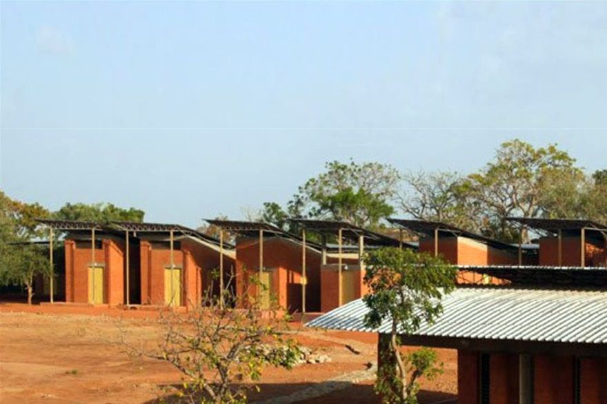 Opera Village by Diebedo Francis Kere, built at Laongo, Burkina Faso 2010-2015