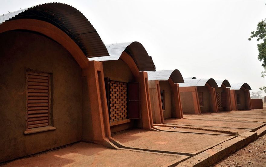 Teachers' Accommodation at Gando, Burkina Faso, 2003