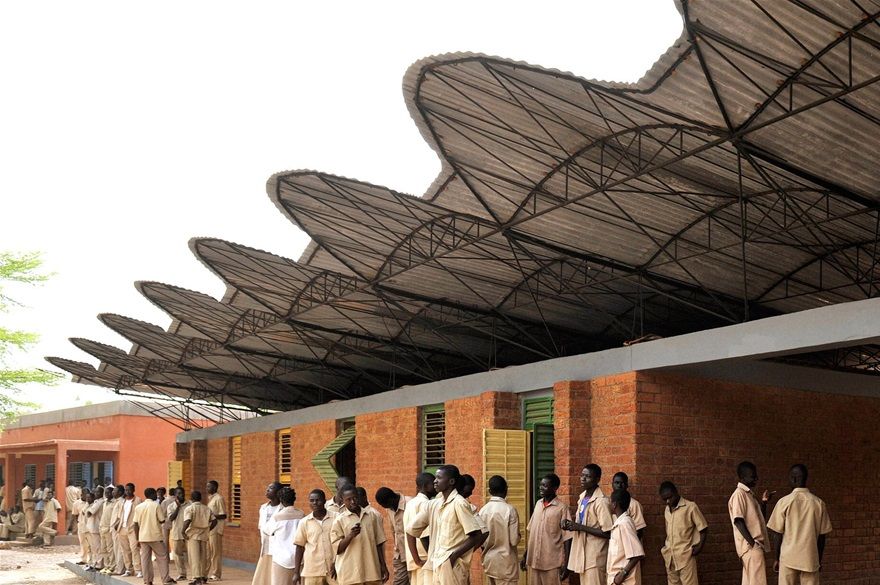 Secondary School at Dano, Burkina Faso 2007