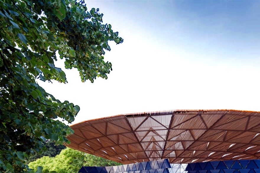 The Serpentine Gallery in London, 2017