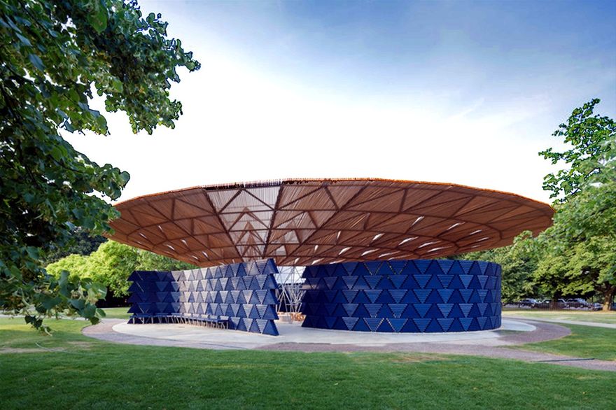 The Serpentine Gallery in London, 2017