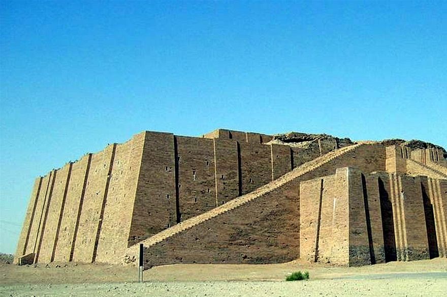 The Ziggurat at Ur, 21st century BC, Tell el-Muqayyar (Dhi Qar Province, Iraq)