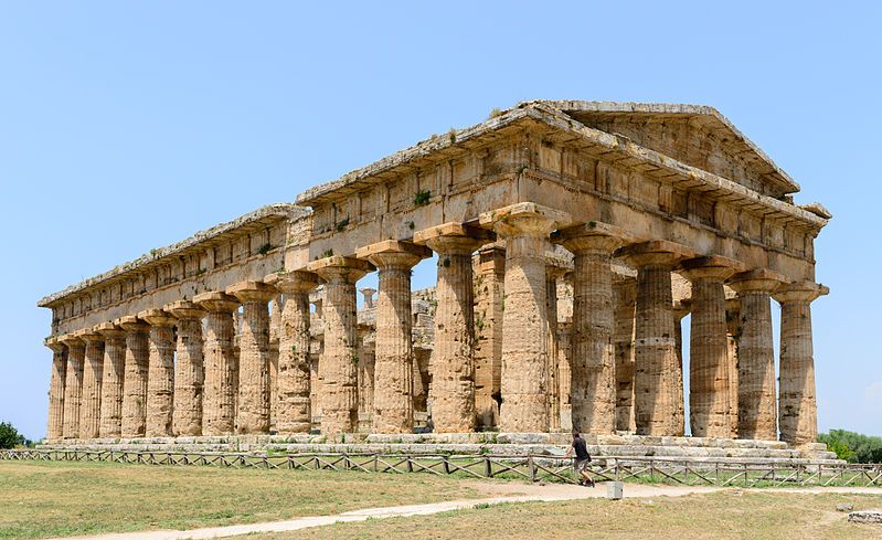Temple of Hera I at Paestum, Italy 550 B.C. unknown architect