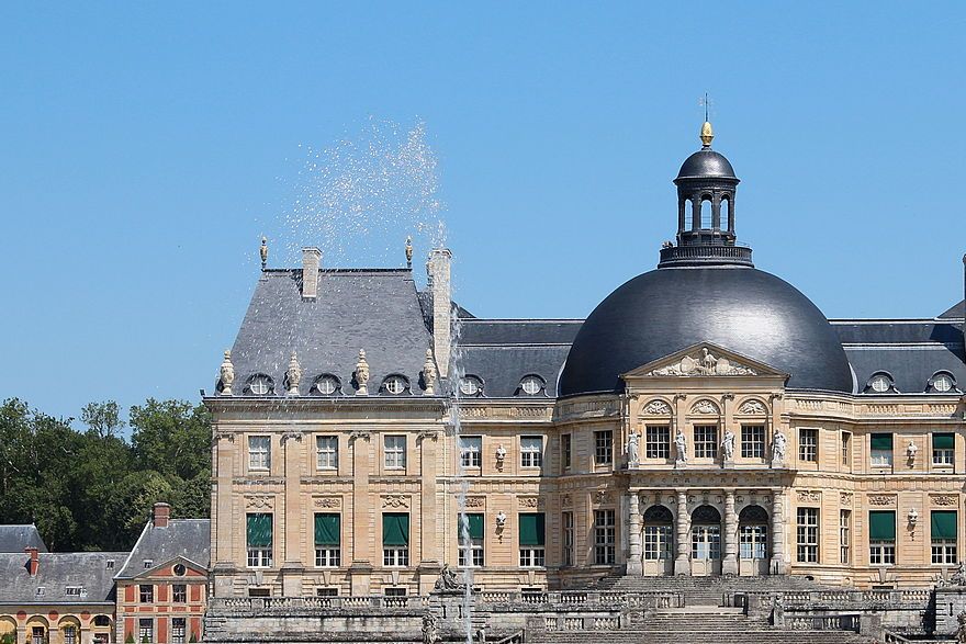 Vaux-le-Vicomte and Gardens at Maincy, (France), 1657-1661 A.D., by André Le Nôtre