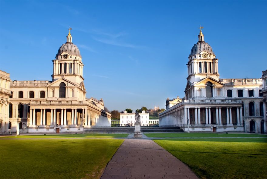 Royal Naval Hospital (Greenwich, London), 1695-1715 A.D., by Christopher Wren