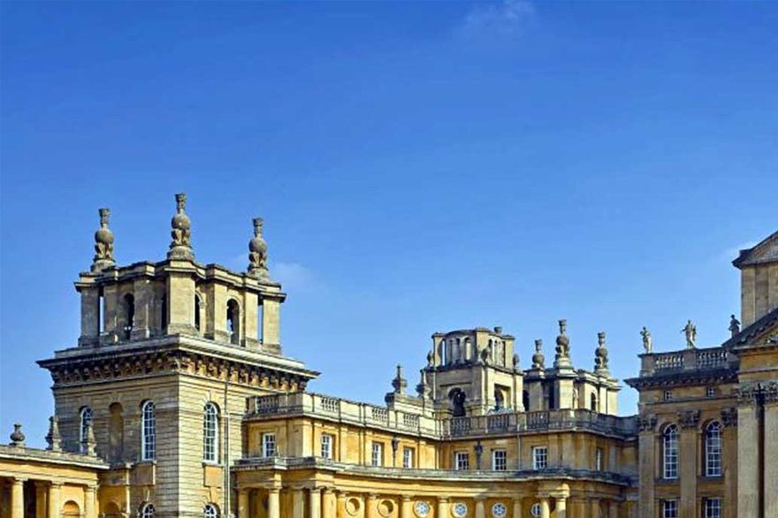 Blenheim Palace, Woodstock, (England), by Sir John Vanbrugh Architect, 1705-1722 A.D.