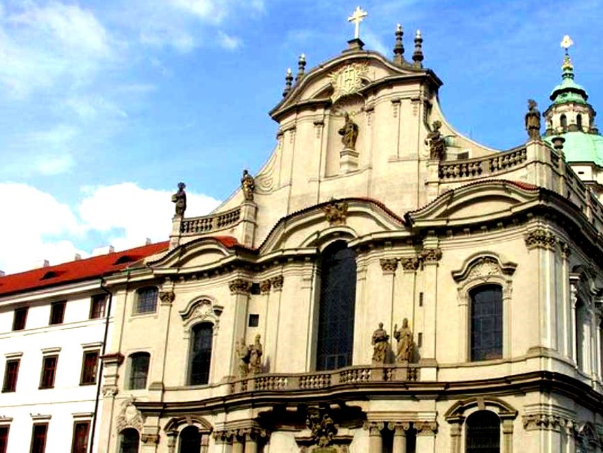 Church of Saint Nicholas (Prague, Czech Republic), 1703-1711 A.D., by Christoph Dientzenhofer