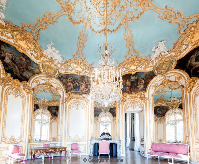 The Oval Salon of the Princesse in Hôtel de Soubise (Paris), 1740 A.D., by Germain Boffrand