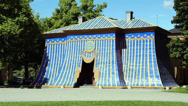 Islamic inspiration - Turkish Tent (Hagaparken, Stockholm, Sweden), 1787 A.D., by Louis Jean Desprez