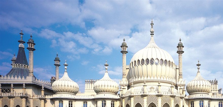 Royal Pavilion (Brighton, the UK), 1787-1823 A.D., by John Nash