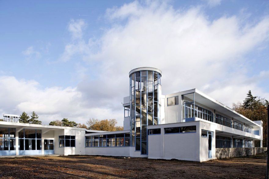 Zonnestraal Sanatorium at Hilversum, the Netherlands, 1925-1927, by Jan Duiker and Bernard Bijvoet