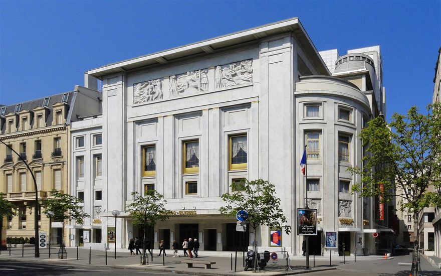 The Théâtre des Champs-Élysées (Paris), 1911–1913, by Auguste Perret