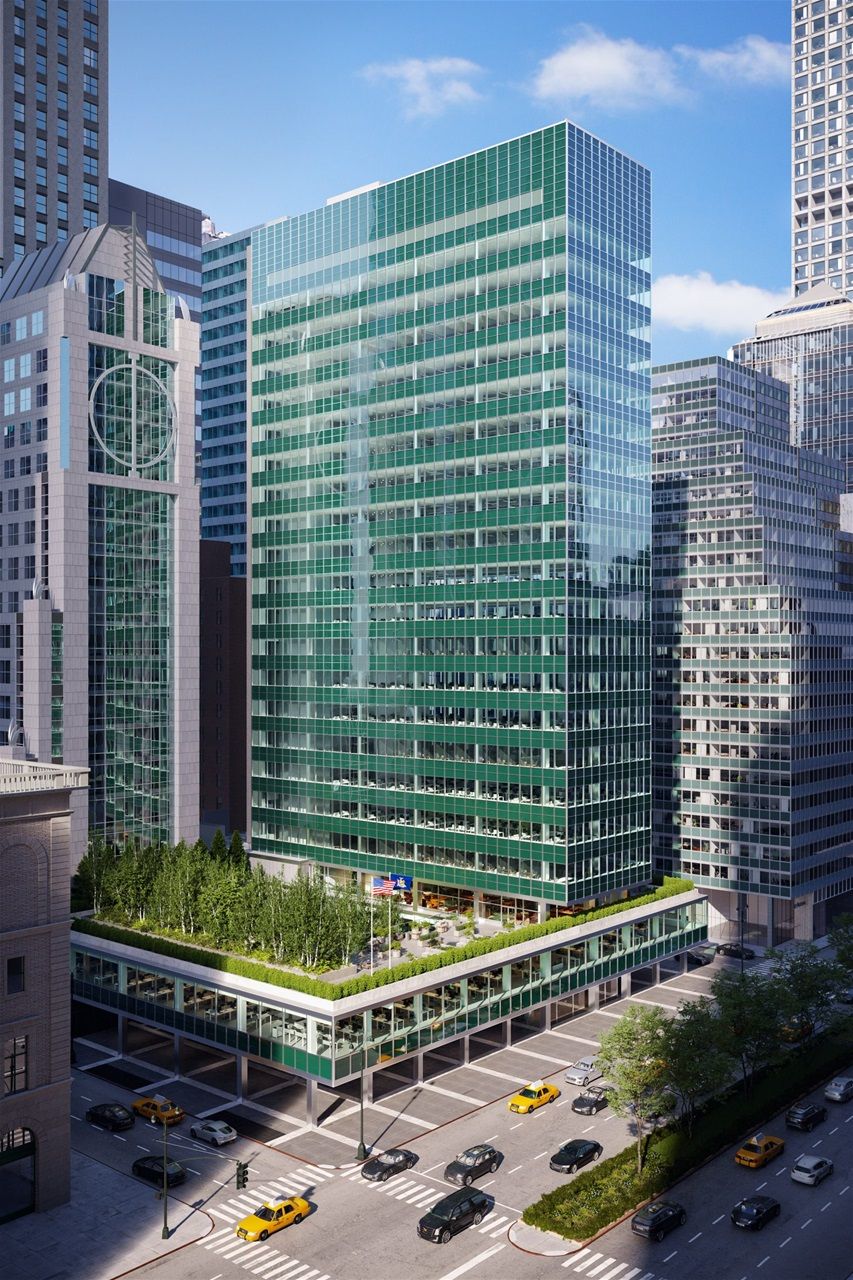 Lever House 390 Park Avenue Manhattan, New York, U.S.A. 1950-1952, by Skidmore, Owings & Merrill