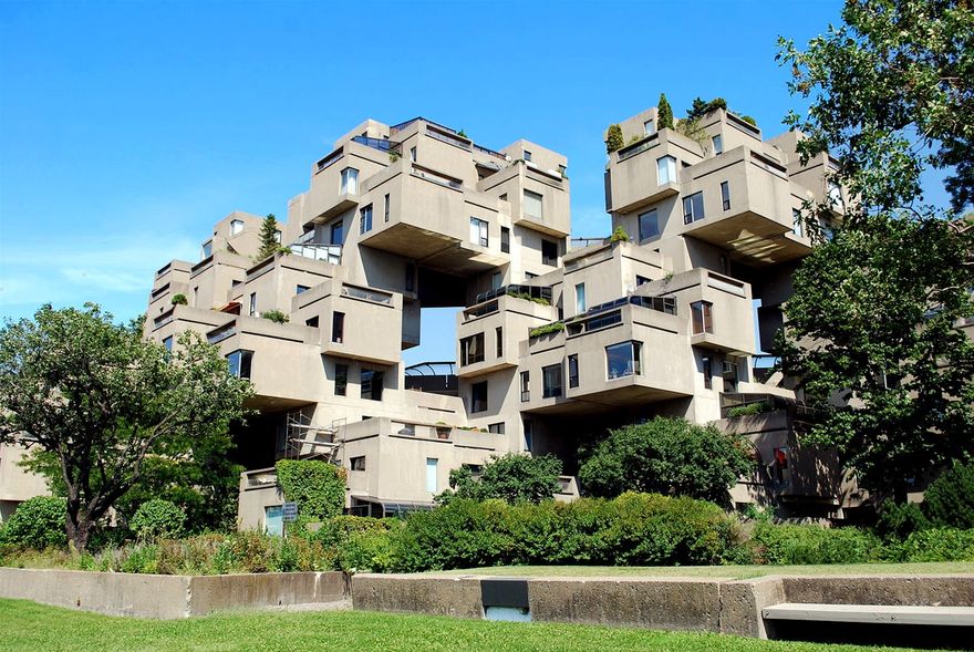 Habitat 67 at Montreal, Canada, 1966–1967, by Moshe Safdie