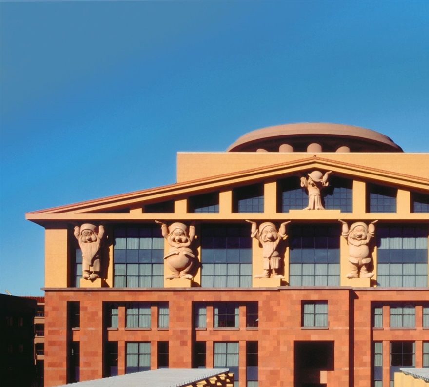 Team Disney Building, Los Angeles, USA, 1990, by Michael Graves